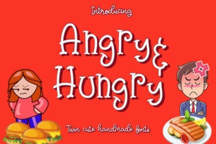 Angry Hungry Font: A Playful Typeface for Small Business Branding