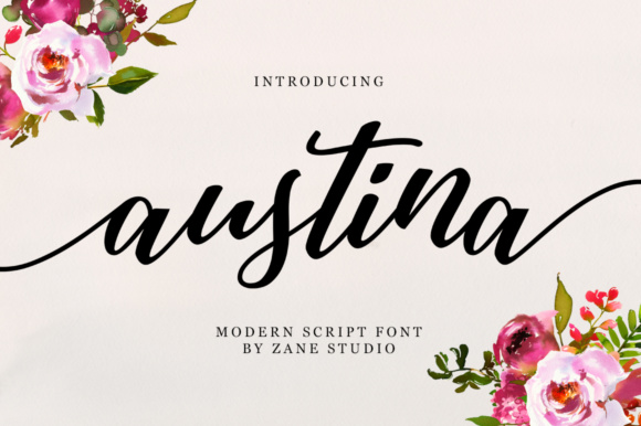 Austina Script: The Modern Typeface for Handmade Brands