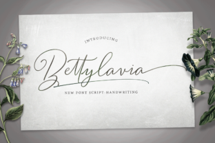 Bettylavia: A Distinctive Script Font for Elegant Branding