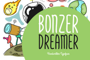 Bonzer Dreamer: A Script Handwritten Font for Editorial Design