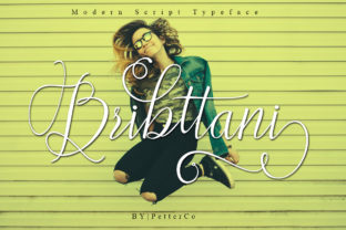 Bribttani Script: The Modern Handwritten Font for Designers