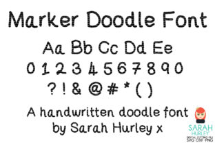 Bringing Playful Energy to Brands with Marker Doodle Font