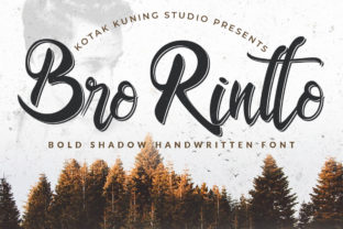 Bro Rintto: The Bold Script Font for Campaign Impact
