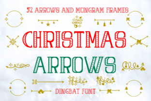 Christmas Arrows: The Ultimate Dingbat Font for Festive Design