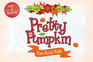 Designing Autumn Stories with Pretty Pumpkin Font