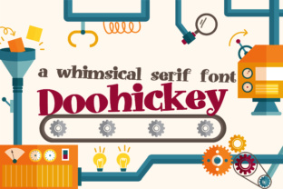Doohickey Font: A Whimsical Serif for Small Business Branding
