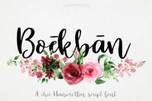 Elevate Editorial Design with the Boekban Script Typeface