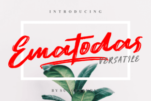 Ematodas Typeface: Bold Branding for Small Business