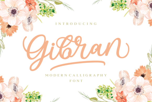 Gibran: A Modern Calligraphy Font for Makers