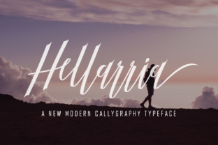 Hellarria Script: A Modern Handwritten Font for Designers