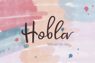 Hobla Font: Elevate Web Design with Warm Script Typography