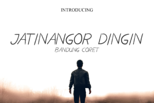 Jatinangor Dingin: A Cool Script Font for Branding