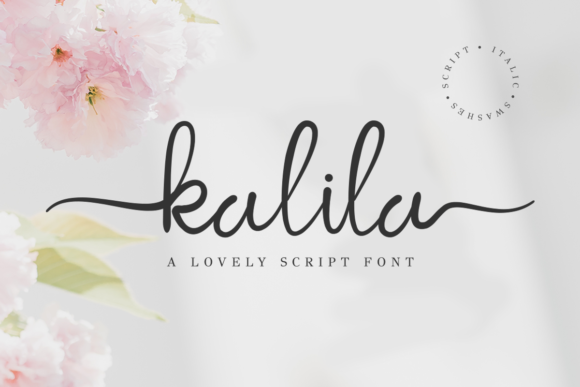 Kalila Script: A Modern Typeface for Elegant Editorial Design