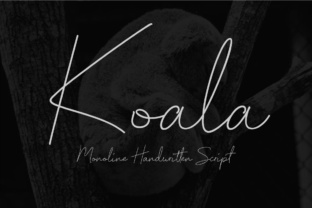 Koala Script: The Perfect Handwritten Font for Small Business Branding