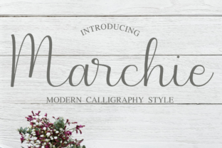 Marchie: A Modern Calligraphy Font for Editorial Design