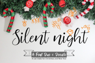 Mastering Campaign Visuals with Silent Night Duo Font