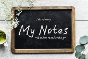 My Notes: A Handwritten Typeface for Authentic Web Design