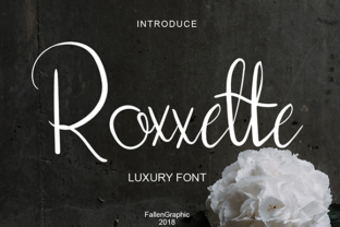 Roxxette: The Luxury Script Font for Bold Campaigns