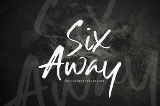 Six Away Font: The Handwritten Typeface Your Brand Needs