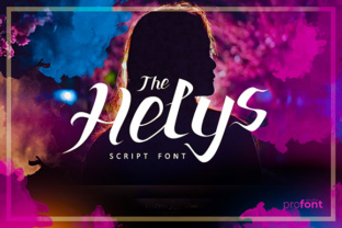 The Helys: A Casual Script Font for Modern Branding