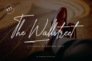 The Wallstreet: A Luxurious Script Font for High-End Branding