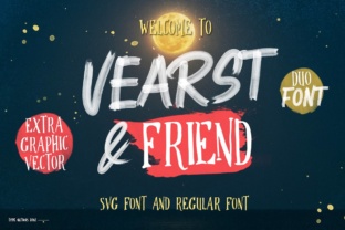 Vearst Friend: The Hand-Painted Typeface for Bold Campaigns