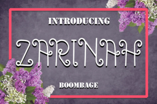 Zarinah Font Review: Elevating Campaigns with Script Handwritten Style